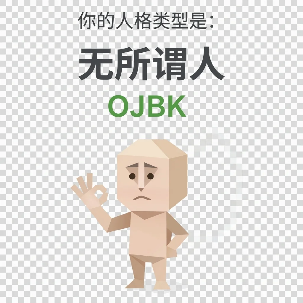OJBK 无所谓人