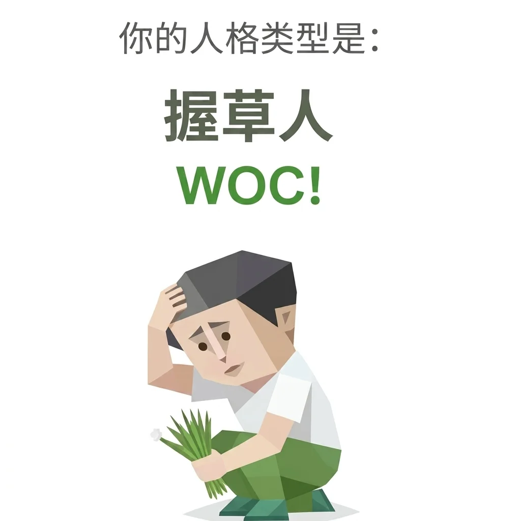 WOC! 握草人